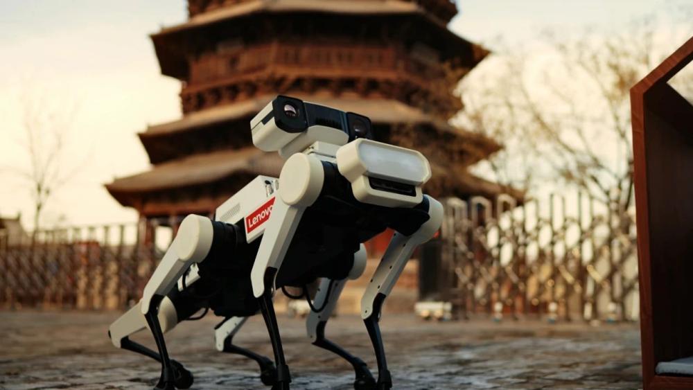 Anjing Robotik Bantu Pelestarian Menara Kuno Shanxi-Image-1
