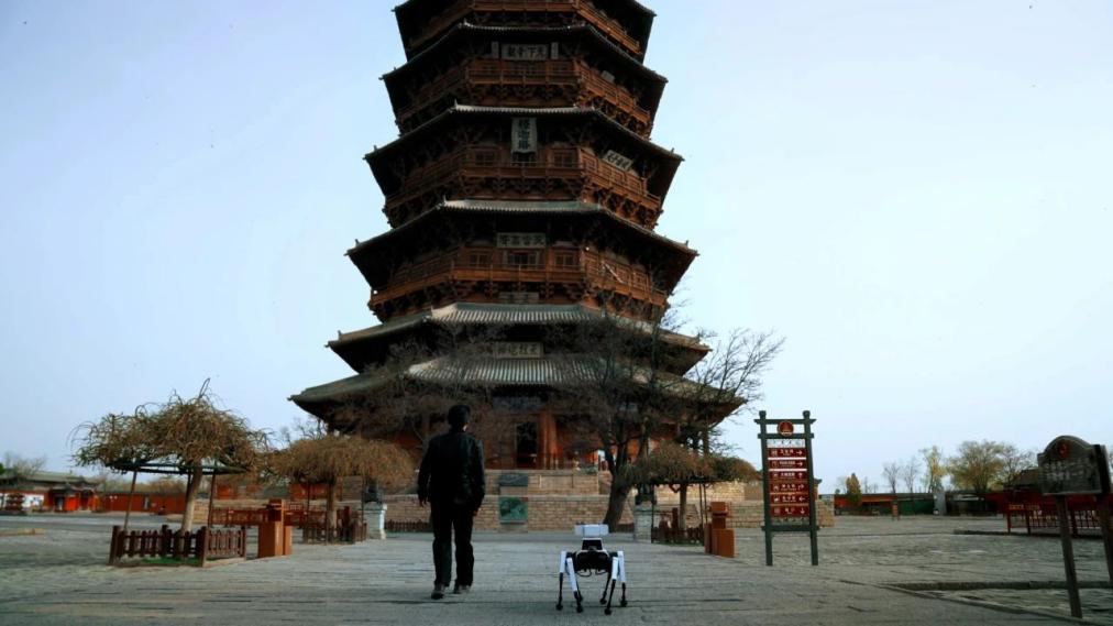 Anjing Robotik Bantu Pelestarian Menara Kuno Shanxi-Image-2