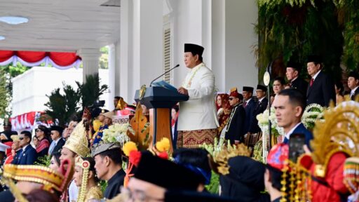 Potret : Detik - Detik Peringatan HUT RI Ke 80 di Istana Merdeka-Image-1