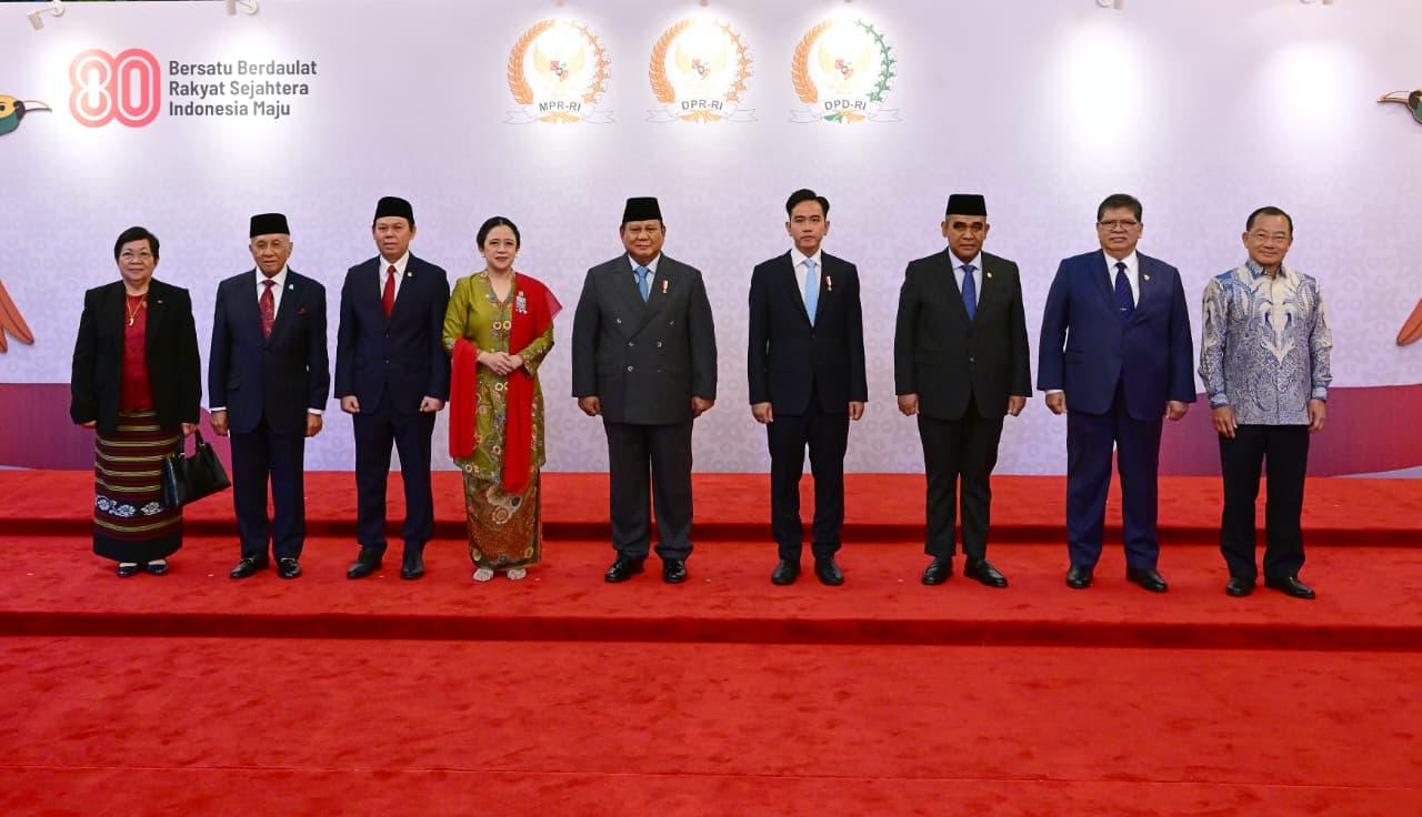 Presiden Prabowo Pidato Kenegaraan di Sidang Tahunan MPR serta Sidang Bersama DPR dan DPD RI-Image-1 Presiden Prabowo Pidato Kenegaraan di Sidang Tahunan MPR serta Sidang Bersama DPR dan DPD RI-Image-1