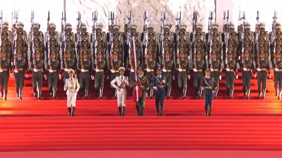 China Gelar Gladi Bersih Peringatan 80 Tahun Kemenangan Atas Agresi dan Fasisme Jepang-Image-1 China Gelar Gladi Bersih Peringatan 80 Tahun Kemenangan Atas Agresi dan Fasisme Jepang-Image-1