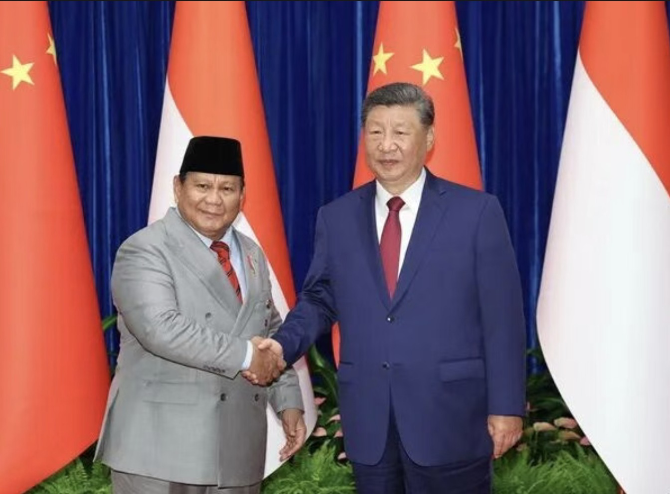 Presiden Indonesia Prabowo Subianto Bertemu Xi Jinping-Image-1