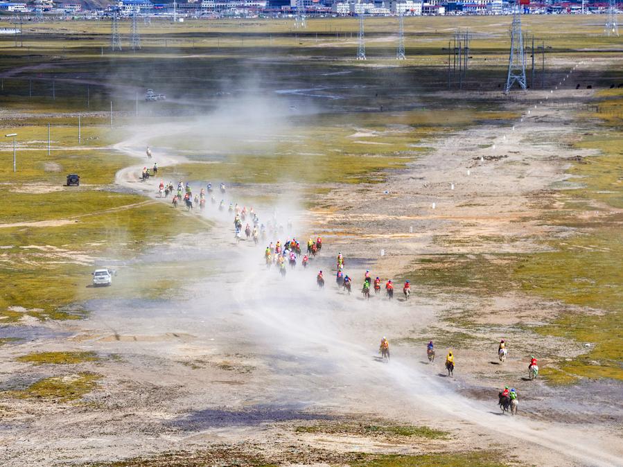 Festival Pacuan Kuda Tradisional di Nagqu China Suguhkan Olahraga Etnis dan Aktivitas Budaya-Image-1 Festival Pacuan Kuda Tradisional di Nagqu China Suguhkan Olahraga Etnis dan Aktivitas Budaya-Image-1
