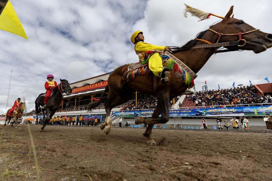 Festival Pacuan Kuda Tradisional di Nagqu China Suguhkan Olahraga Etnis dan Aktivitas Budaya-Image-5 Festival Pacuan Kuda Tradisional di Nagqu China Suguhkan Olahraga Etnis dan Aktivitas Budaya-Image-5