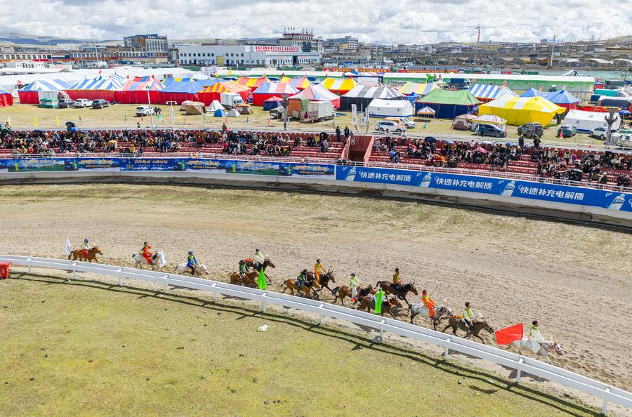 Festival Pacuan Kuda Tradisional di Nagqu China Suguhkan Olahraga Etnis dan Aktivitas Budaya-Image-9 Festival Pacuan Kuda Tradisional di Nagqu China Suguhkan Olahraga Etnis dan Aktivitas Budaya-Image-9