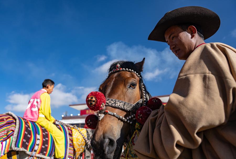 Festival Pacuan Kuda Tradisional di Nagqu China Suguhkan Olahraga Etnis dan Aktivitas Budaya-Image-13 Festival Pacuan Kuda Tradisional di Nagqu China Suguhkan Olahraga Etnis dan Aktivitas Budaya-Image-13