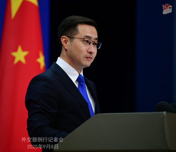 Konferensi Pers Kemenlu China 8 September 2025-Image-1