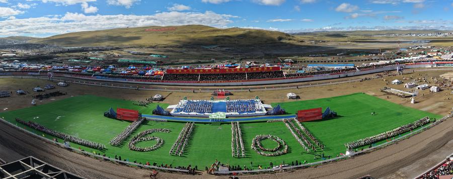 Potret: Festival Balap Kuda Tradisional Nagqu Xizang-Image-1