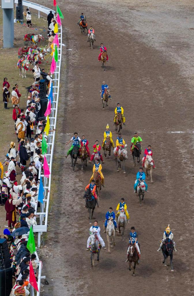 Potret: Festival Balap Kuda Tradisional Nagqu Xizang-Image-2