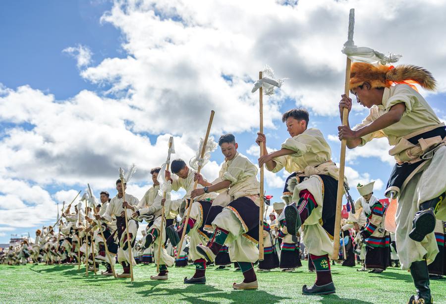 Potret: Festival Balap Kuda Tradisional Nagqu Xizang-Image-9