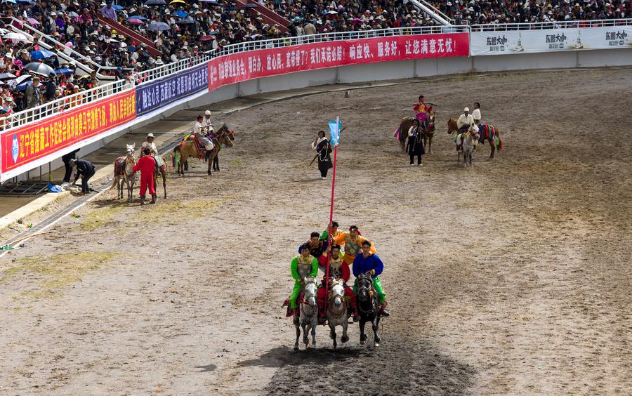 Potret: Festival Balap Kuda Tradisional Nagqu Xizang-Image-6