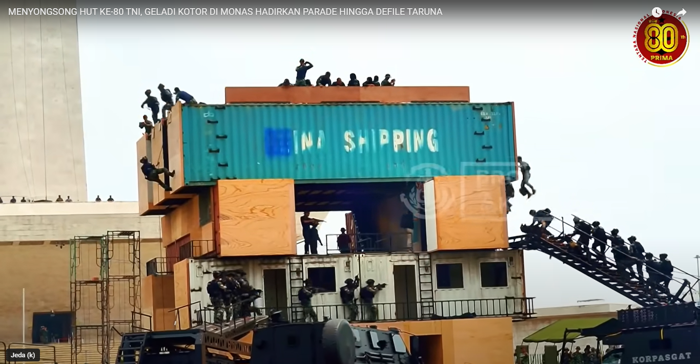Potret : Semarak Gladi Kotor HUT TNI ke 80 di Monas-Image-4