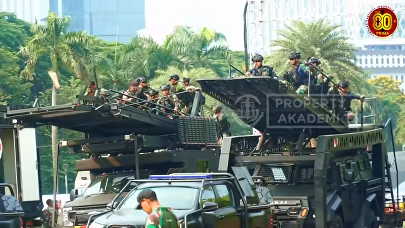 Potret : Semarak Gladi Kotor HUT TNI ke 80 di Monas-Image-3