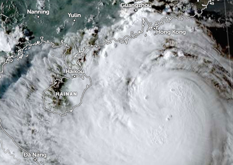 Topan Matmo Mendarat di Guangdong, Gelombang, Angin Kencang, dan Siaga Darurat Diluncurkan-Image-1
