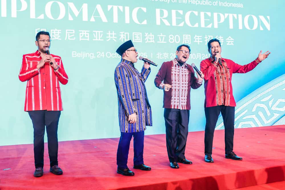 Potret : Kemeriahan Resepsi Hut RI Ke 80 KBRI Beijing-Image-7