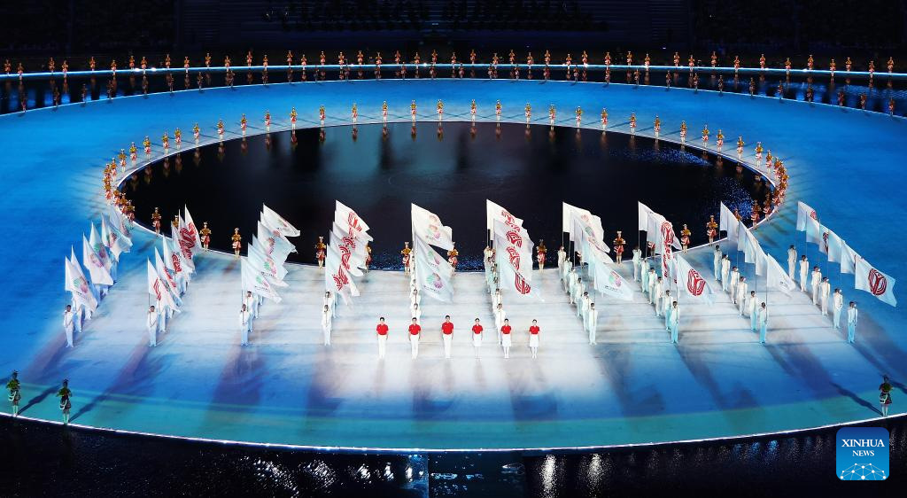 Potret : Kemeriahan Upacara Pembukaan Pesta Olahraga Nasional Tiongkok ke-15 Guangzhou-Image-3