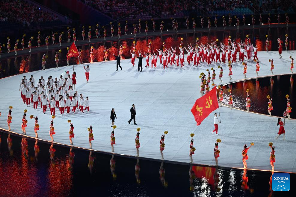 Potret : Kemeriahan Upacara Pembukaan Pesta Olahraga Nasional Tiongkok ke-15 Guangzhou-Image-10