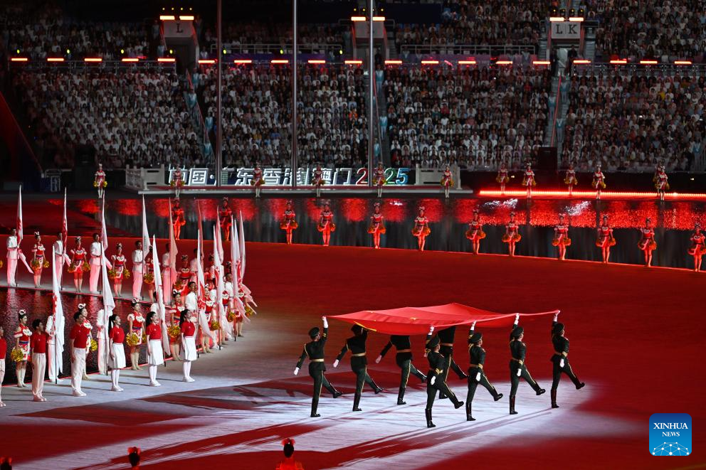 Potret : Kemeriahan Upacara Pembukaan Pesta Olahraga Nasional Tiongkok ke-15 Guangzhou-Image-9