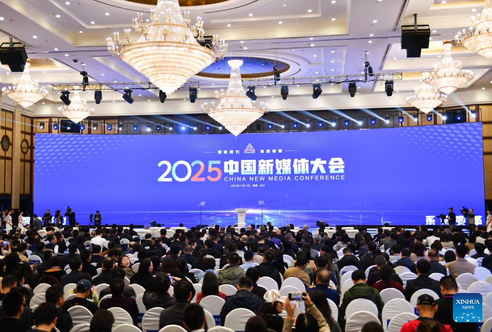 Konferensi Media Baru Tiongkok 2025 Resmi Dibuka di Changsha dengan Pameran Teknologi-Image-1