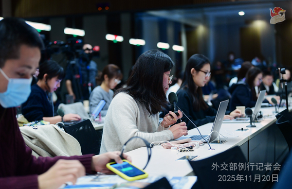 Konferensi Pers Kemenlu China 20 November 2025-Image-4