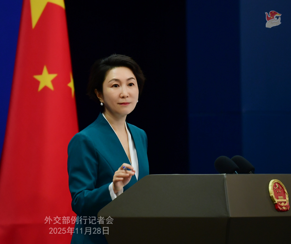 Konferensi Pers Kemenlu China 28 November 2025-Image-1