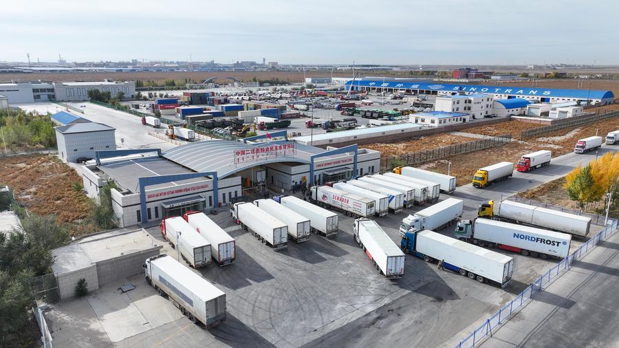 Pelabuhan Perbatasan China-Mongolia Catat Peningkatan Lalu Lintas Perbatasan-Image-8