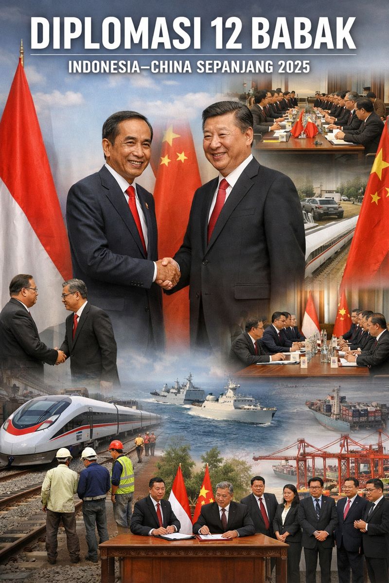 Diplomasi 12 Babak Indonesia - China Sepanjang 2025 Part 2-Image-1
