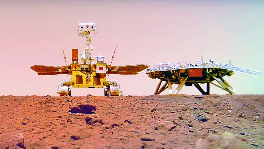 Rover Mars China Temukan Air Bertahan Lebih Lama di Planet Merah-Image-1 Rover Mars China Temukan Air Bertahan Lebih Lama di Planet Merah-Image-1
