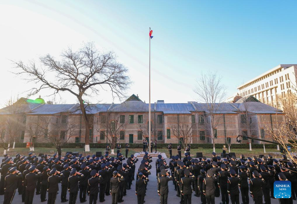 Hari Polisi Rakyat China ke-6 Diperingati Melalui Upacara Kenegaraan di Beijing-Image-1