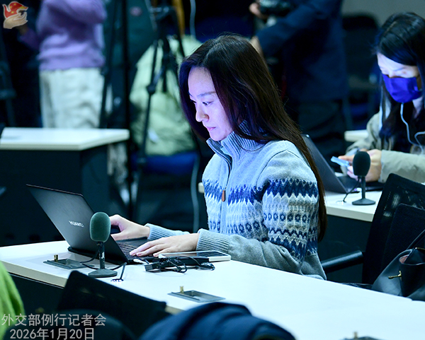 Konferensi Pers Kemenlu China 20 Januari 2026-Image-2 Konferensi Pers Kemenlu China 20 Januari 2026-Image-2