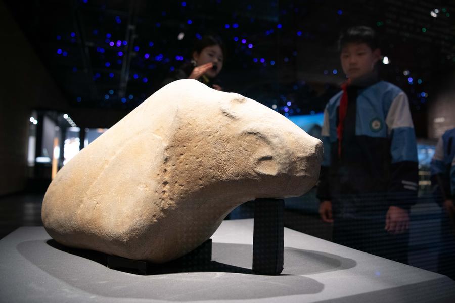 GLOBALink: Mengintip Estetika Budaya Giok China di Situs Peninggalan Lingjiatan di Anhui, China-Image-4 GLOBALink: Mengintip Estetika Budaya Giok China di Situs Peninggalan Lingjiatan di Anhui, China-Image-4