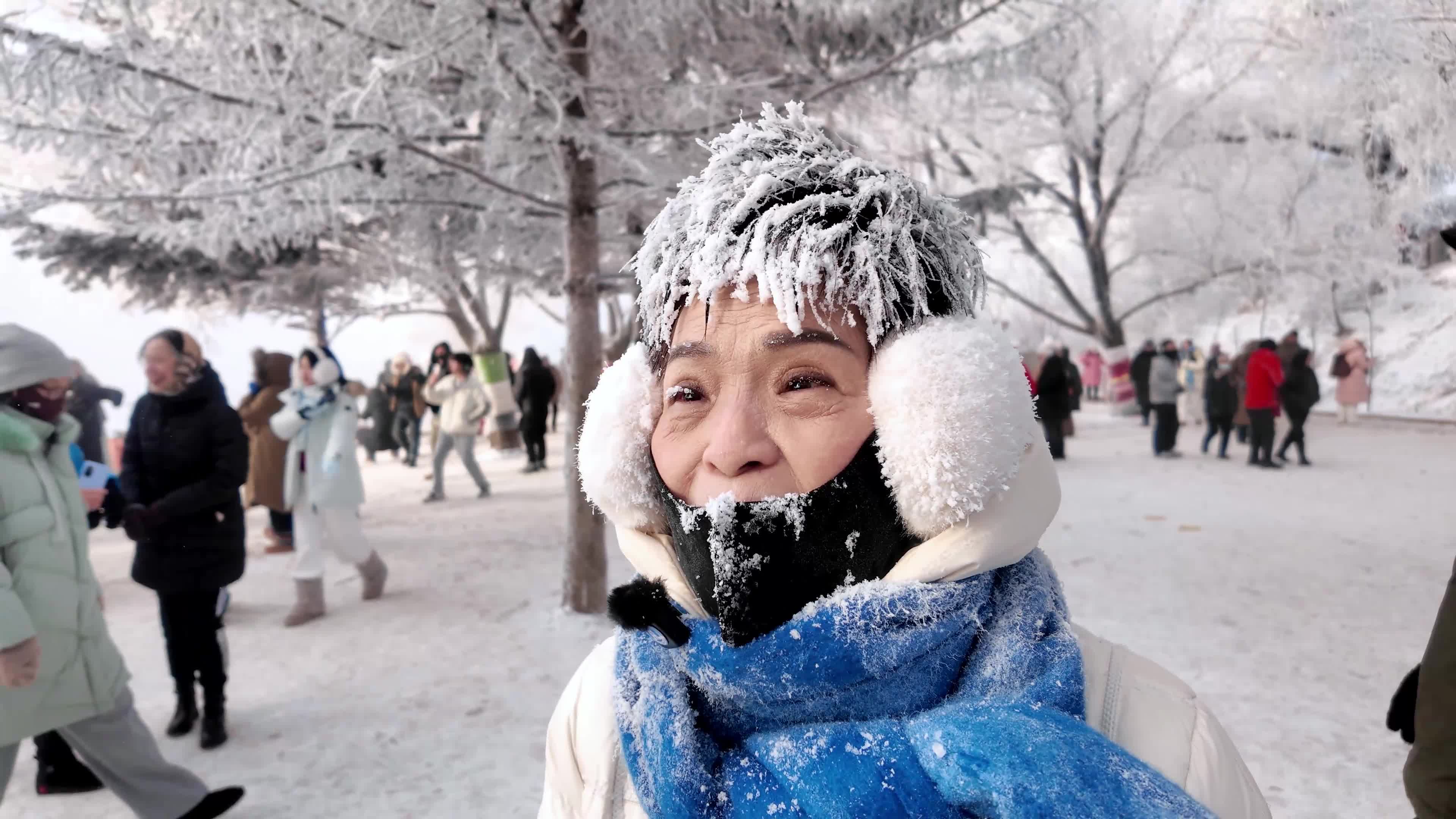 Keindahan Pemandangan Embun Beku Tarik Wisatawan &hellip;