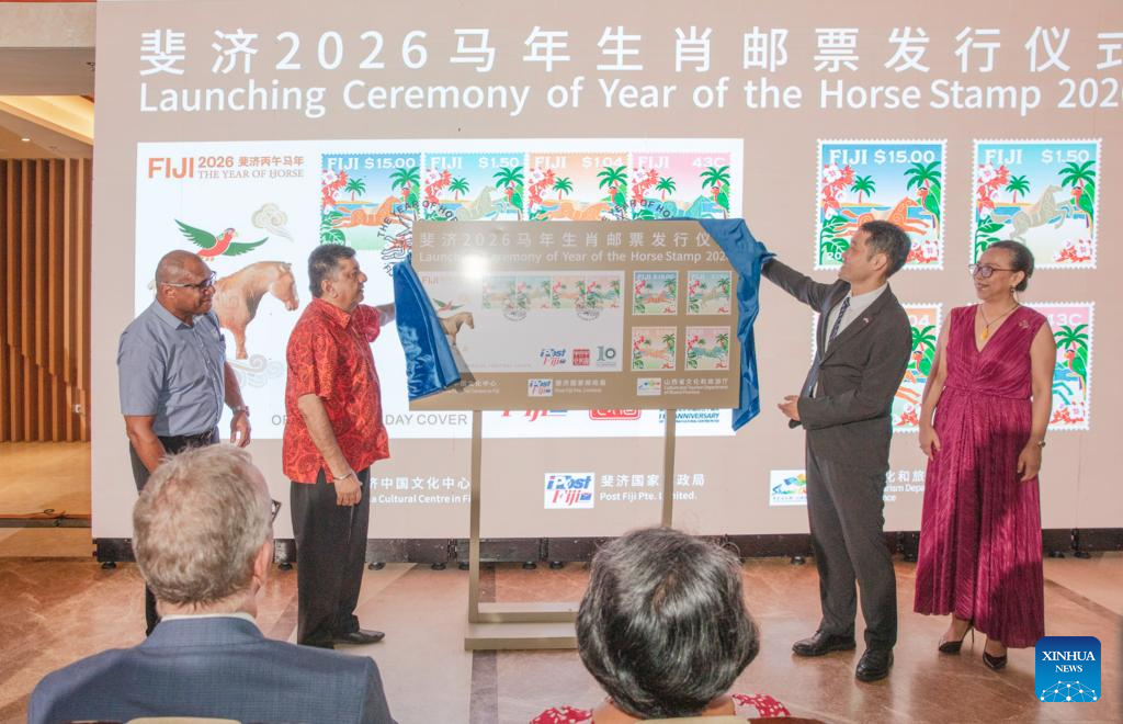 Pererat Persahabatan dengan Tiongkok, Rayakan Imlek Fiji Terbitkan Prangko Tahun Kuda-Image-1