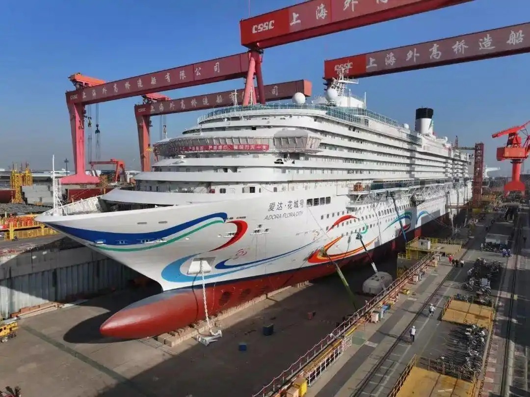 Tiongkok Percepat Produksi Kapal Pesiar Raksasa Kedua Buatan Dalam Negeri-Image-1