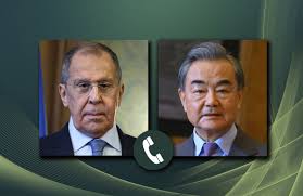 Wang Yi Lakukan Panggilan Telepon Dengan Menteri Luar Negeri Rusia Sergey Lavrov-Image-1 Wang Yi Lakukan Panggilan Telepon Dengan Menteri Luar Negeri Rusia Sergey Lavrov-Image-1