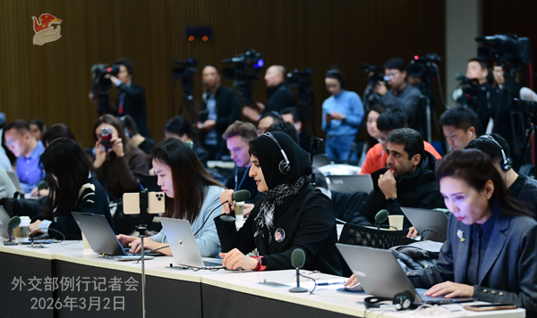 Konferensi Pers Kemenlu China 2 Maret 2026-Image-3