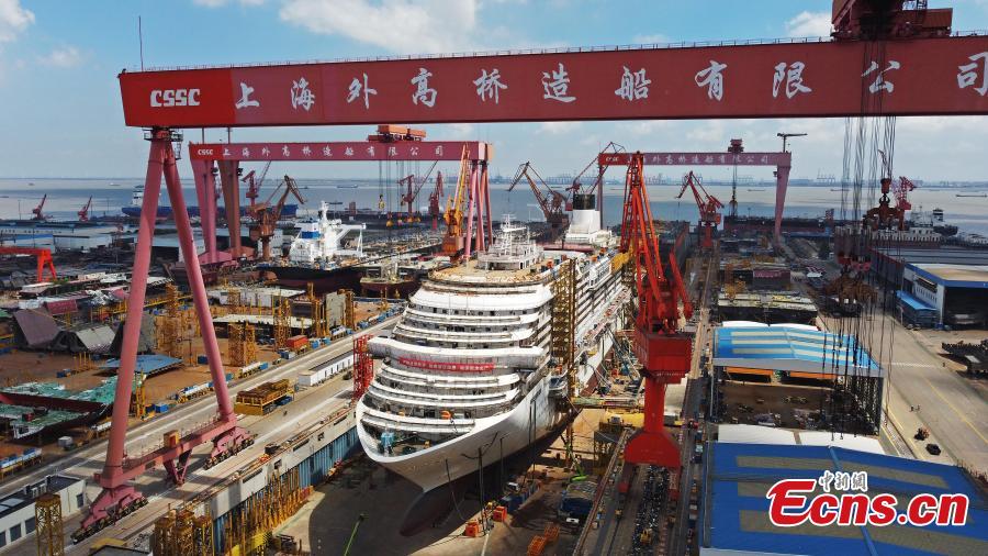 POTRET: Ini Kapal Pesiar Besar Pertama China