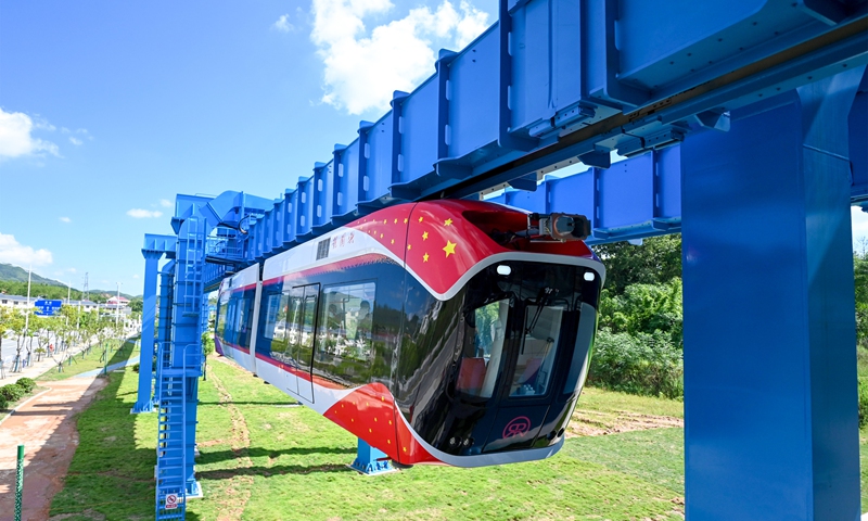 Pembangunan Jalur Kereta Maglev China Selesai