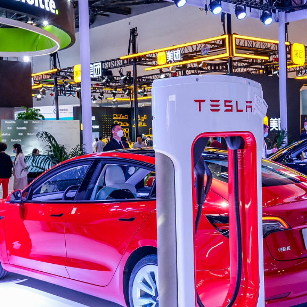 Pengiriman Mobil Tesla Shanghai Turun