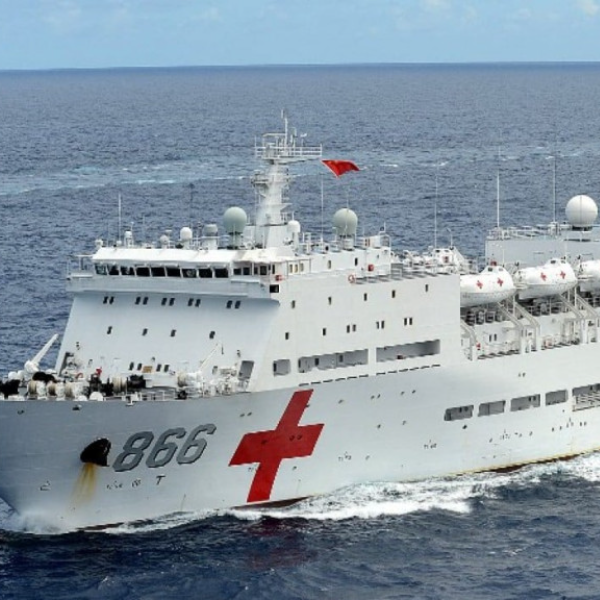 Kapal Rumah Sakit Peace Ark Tinggalkan Indonesia