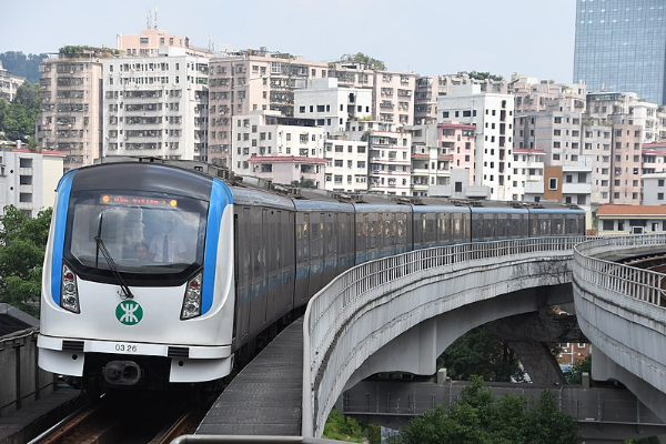 Shenzhen Buka KA Metro Jalur 6 dan 12