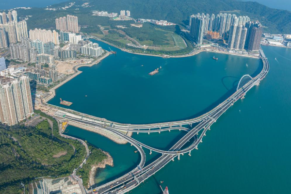 Jembatan Tseung Kwan O Cross Bay Hong Kong Dibuka