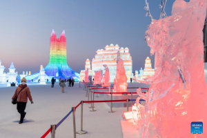 Inilah Bangunan Es Hasil Kompetisi di Harbin