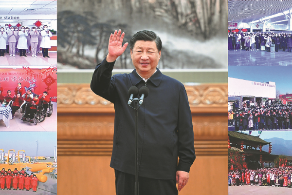 Xi Jinping Kirimkan Salam Festival Musim Semi