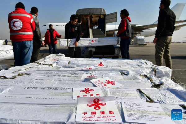 Sampai, Bantuan China untuk Korban Gempa Suriah