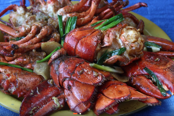 Resep Masak Lobster dengan Jahe Ala Kanton