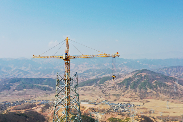 Menara Listrik Tertinggi Dibangun di Sichuan