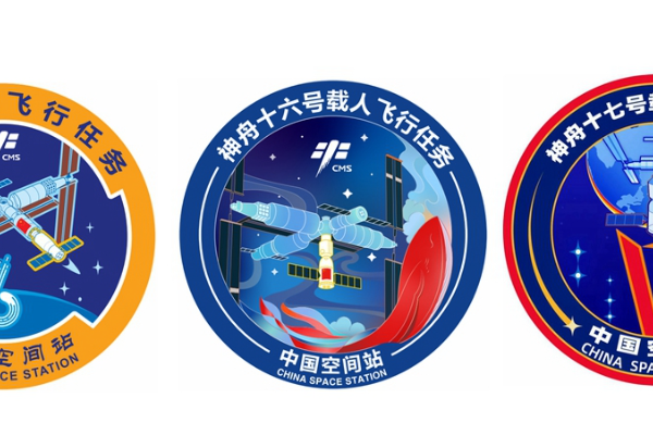 China Rilis Logo 3 Misi Antariksa Berawak 2023