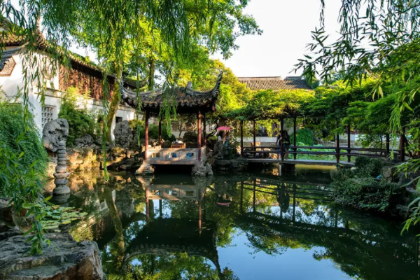 Lingering Garden, Arsitekturnya Zaman Dinasti Qing