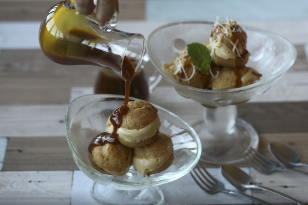 Sus Isi Es Pandan dan Kelapa, Dessert Berbuka